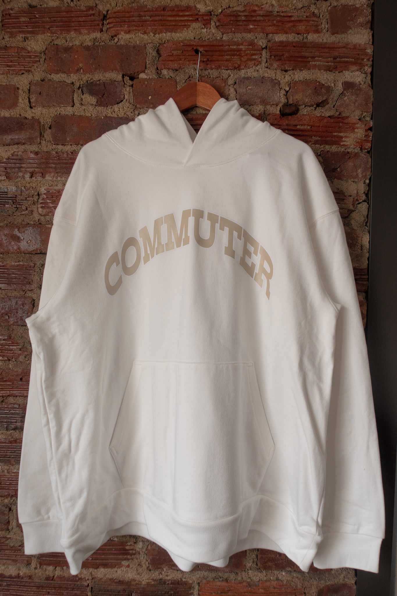 Collegiate Hood - White/Sand