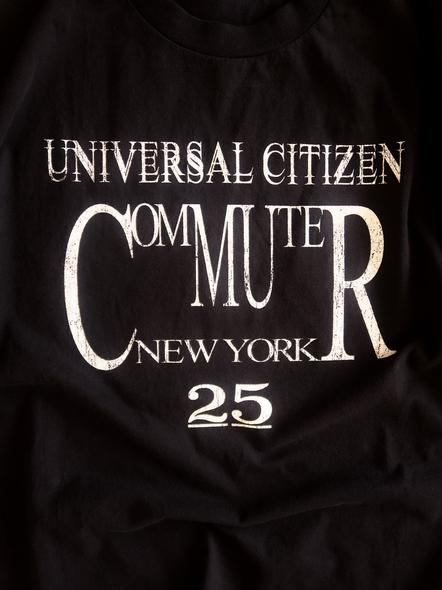 Universal Citizen Tee - Dust Black
