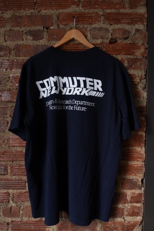 Nostalgia For The Future Tee - Navy