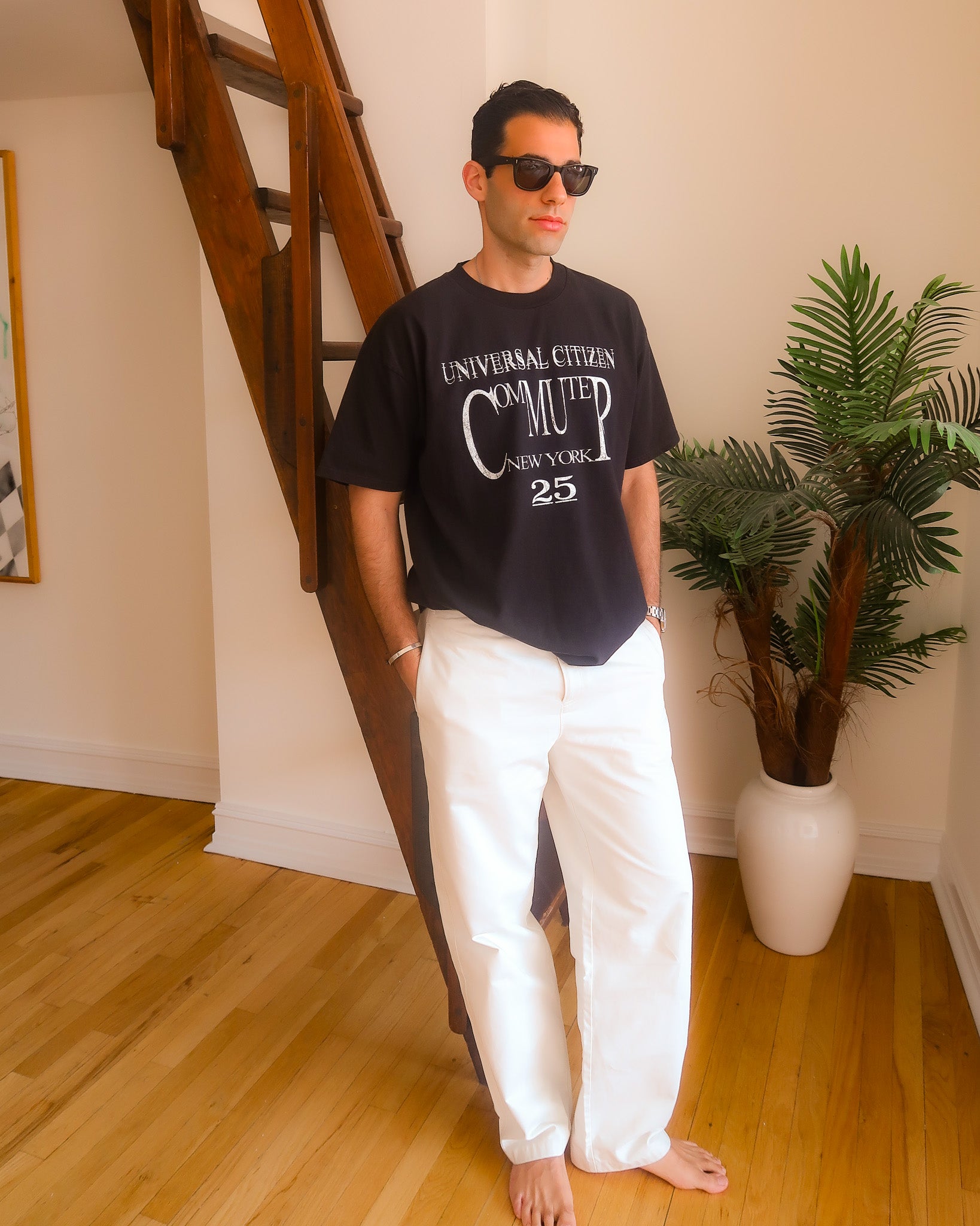 Universal Citizen Tee - Dust Black