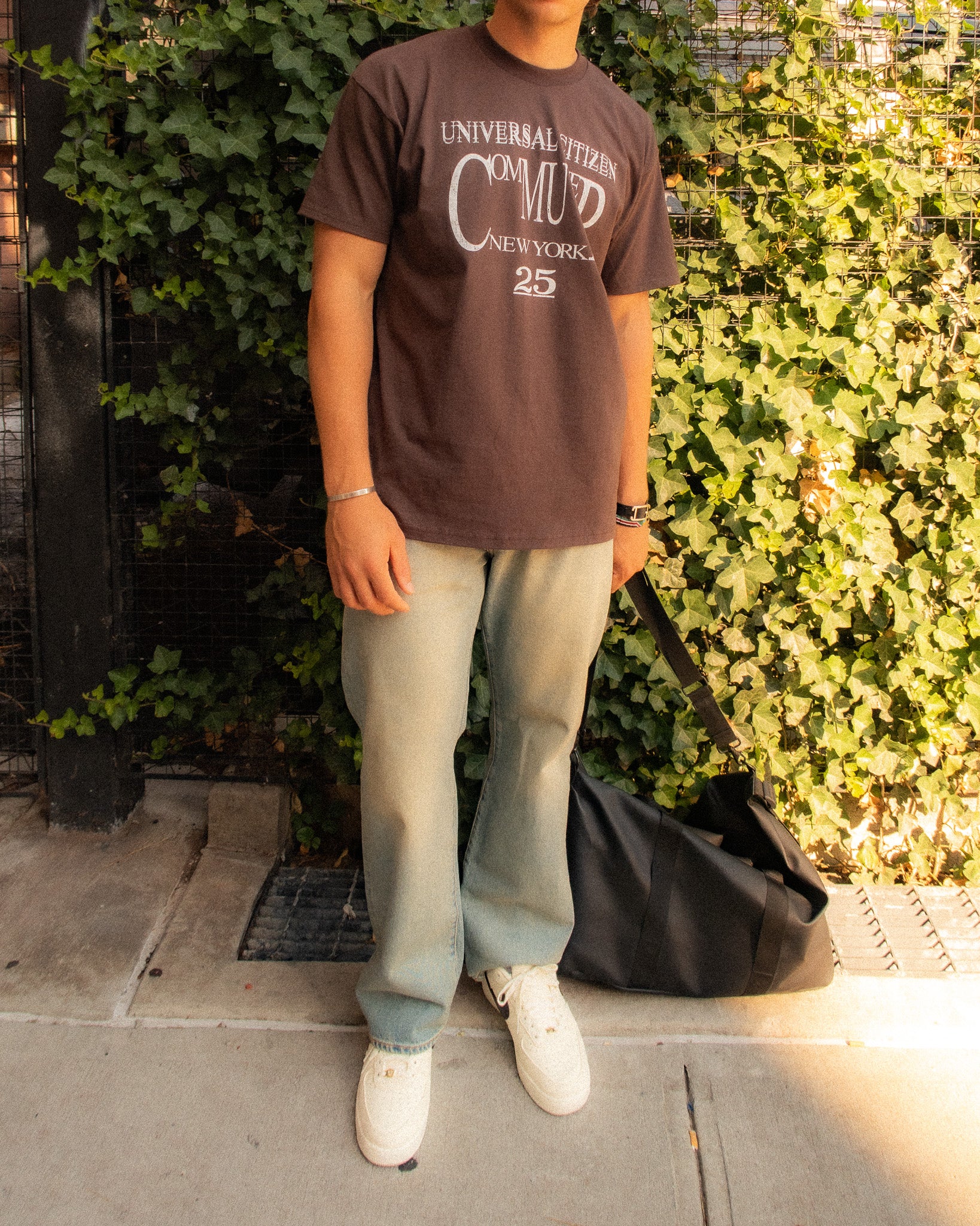 Universal Citizen Tee - Chocolate Brown