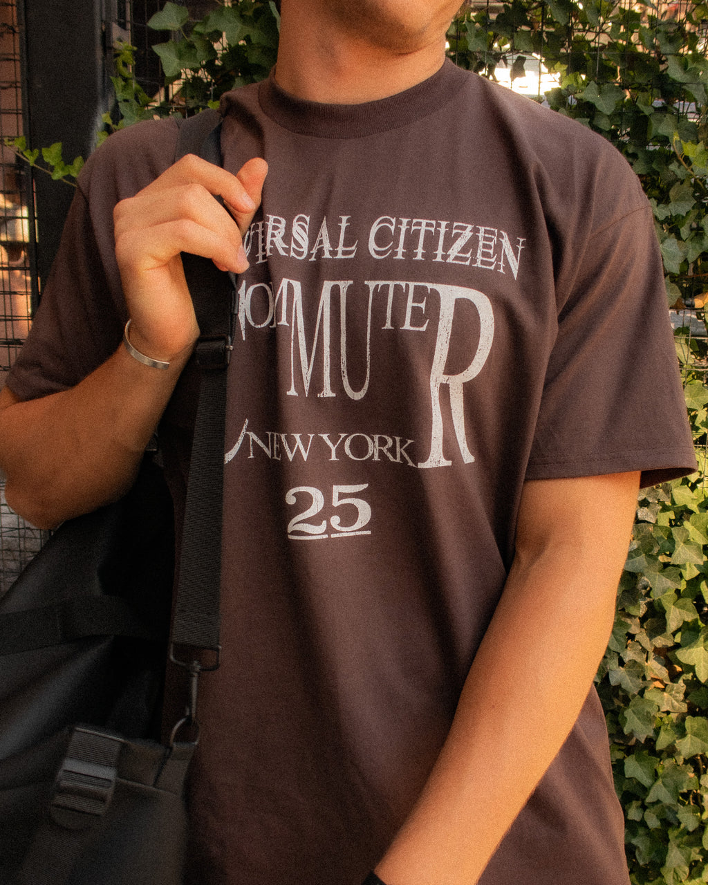 Universal Citizen Tee - Chocolate Brown