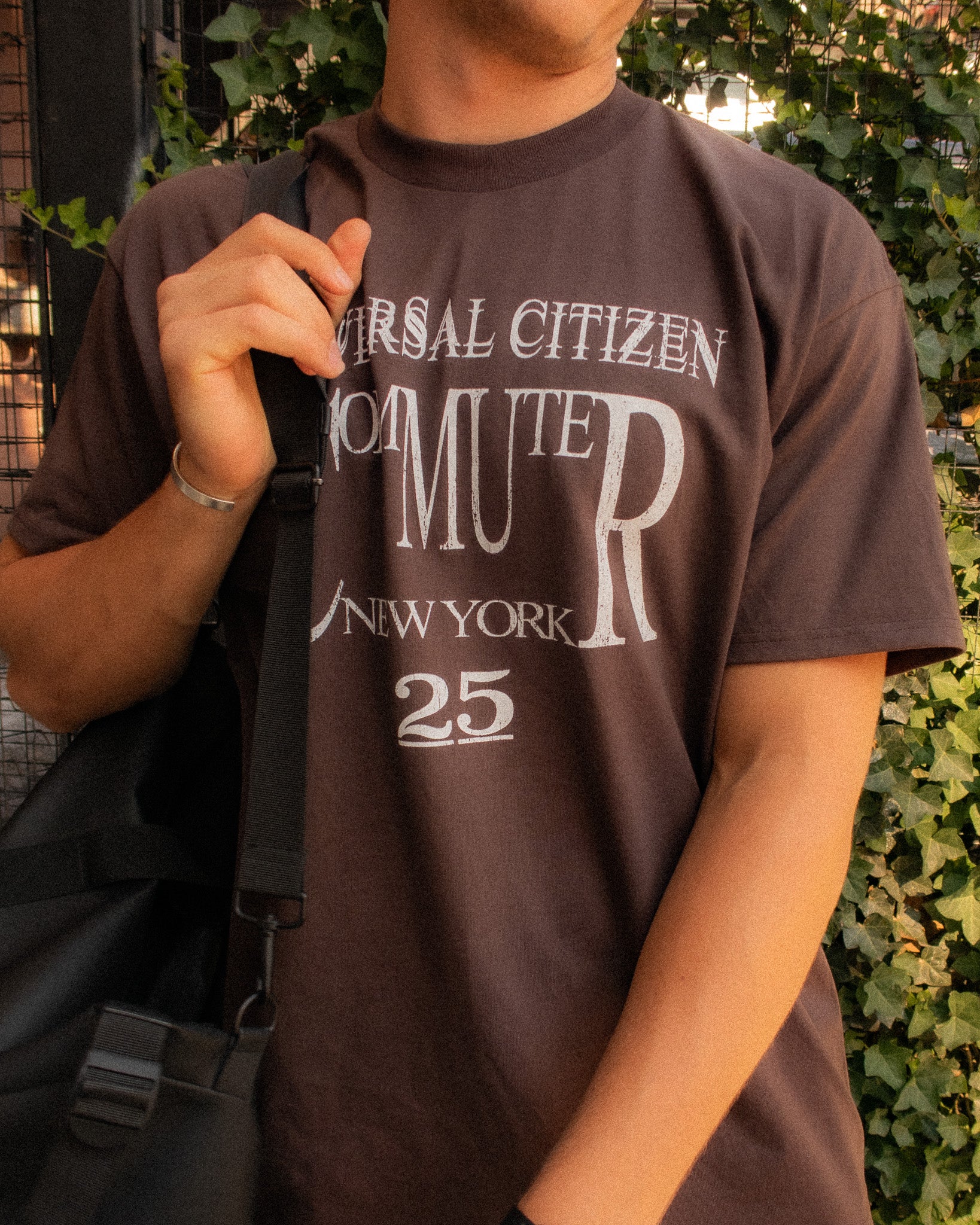 Universal Citizen Tee - Chocolate Brown