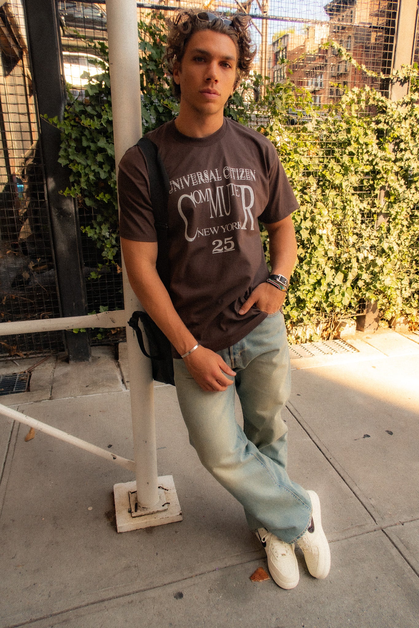 Universal Citizen Tee - Chocolate Brown