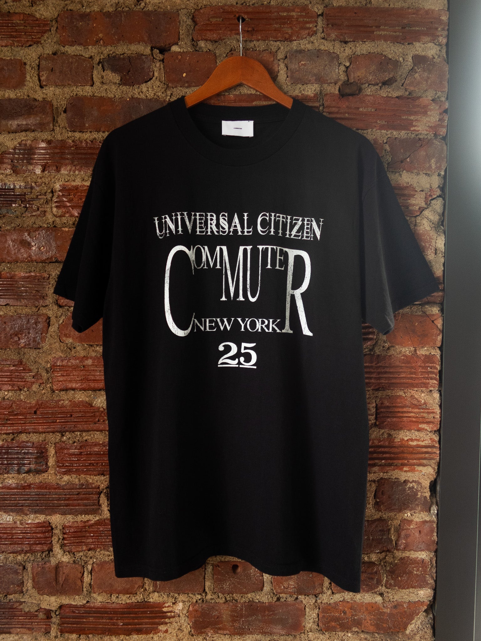 Universal Citizen Tee - Dust Black