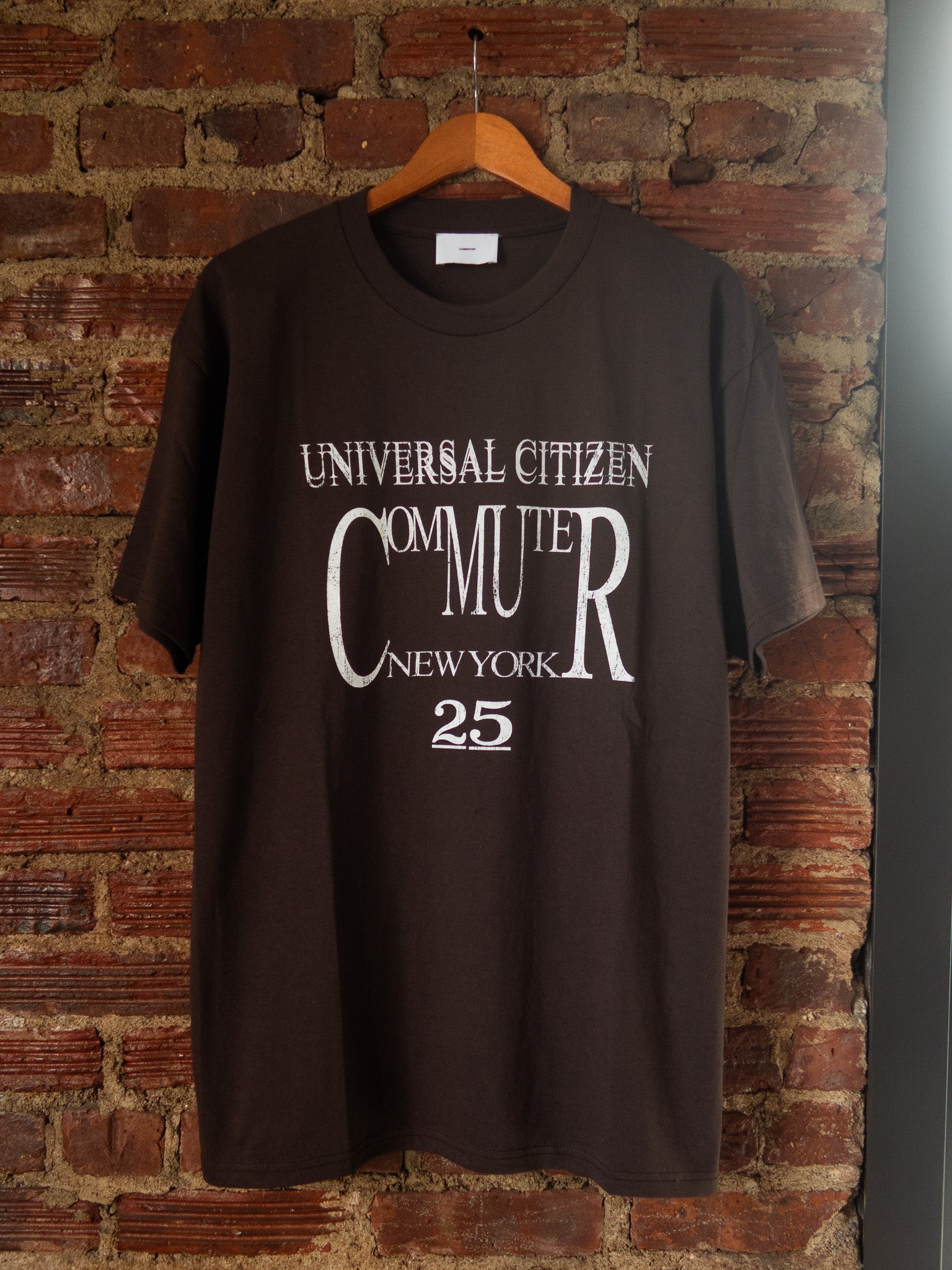 Universal Citizen Tee - Chocolate Brown